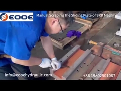 수압 실린더 스키빙 롤러 번싱 머신 이중 회전 2500mm 길이