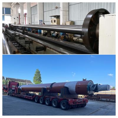 21 Mpa 작업 압력 철강 공장 27SiMn 실린더 튜브 중량 수압 실린더