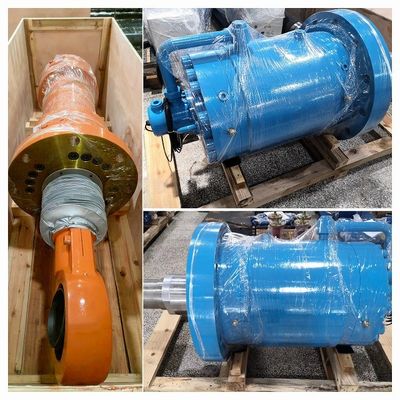 철강 공장 물 냉각 금속 공학용 수압 실린더 작동 압력 21MPa