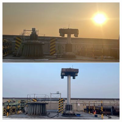 자율 가이드 발사 실린더 250mm/min 속도 반 회전 능력