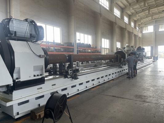 400mm 보러 직경 SRB 스키빙 및 롤러 머신 CK45 재료 0.03mm 둥글기