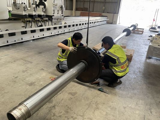 NSK 베어링 2000mm 작업 조각 길이를 가진 초 넓은 가이드 레일 SRB 기계
