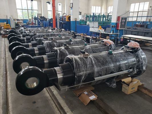 풍터널 수압 실린더 도공 지름 140mm