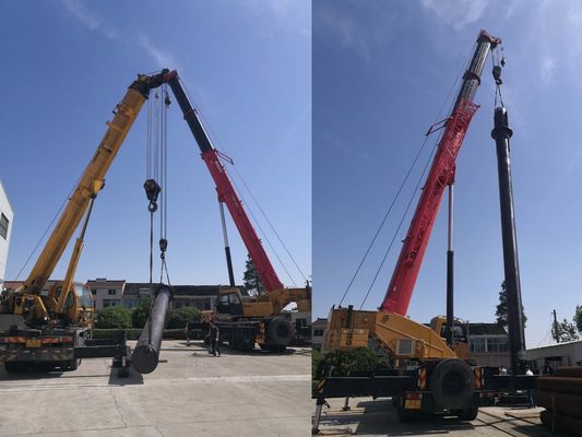 자율 가이드 발사 실린더 250mm/min 속도 반 회전 능력