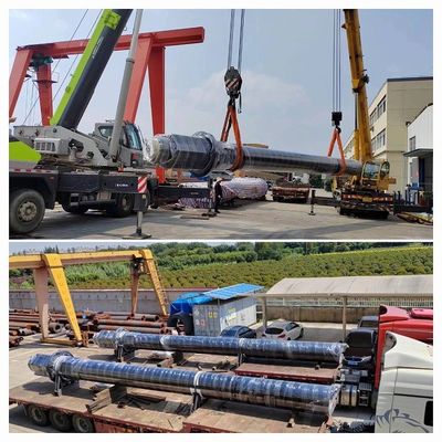 6500mm 스트로크 수직 가팅 실린더 240mm/min 견고한 구조