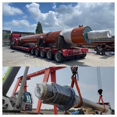 C45 강철 맞춤형 수압 실린더 / 큰 구멍 수압 실린더 ISO9001