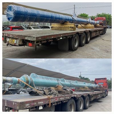 중량 기계 의 실린더