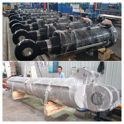 풍터널 수압 실린더 도공 지름 140mm